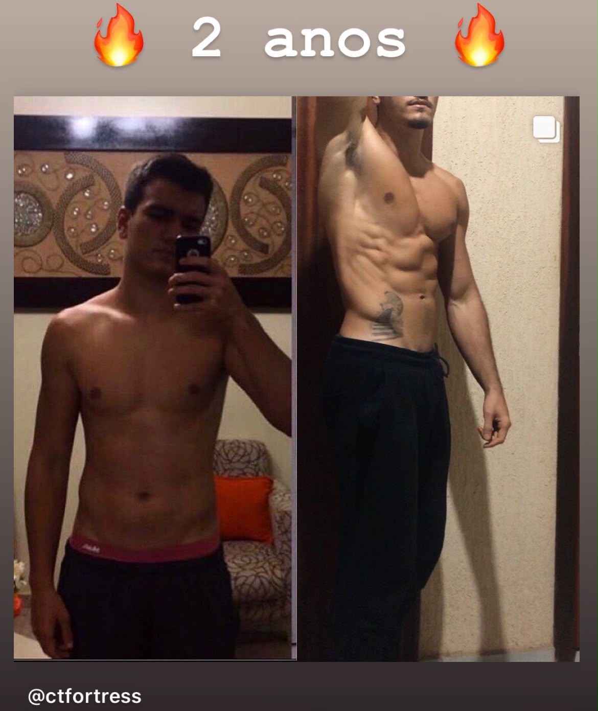 2 anos de treinamento