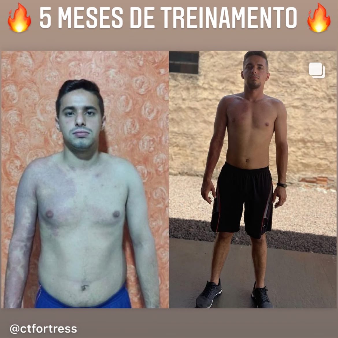 5 meses de treinamento
